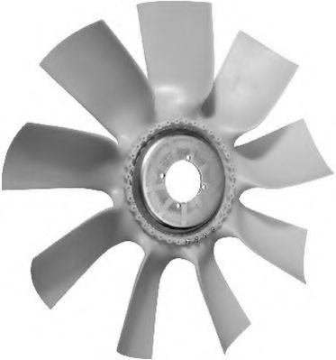 BERU LR041 Fan Wheel, engine cooling